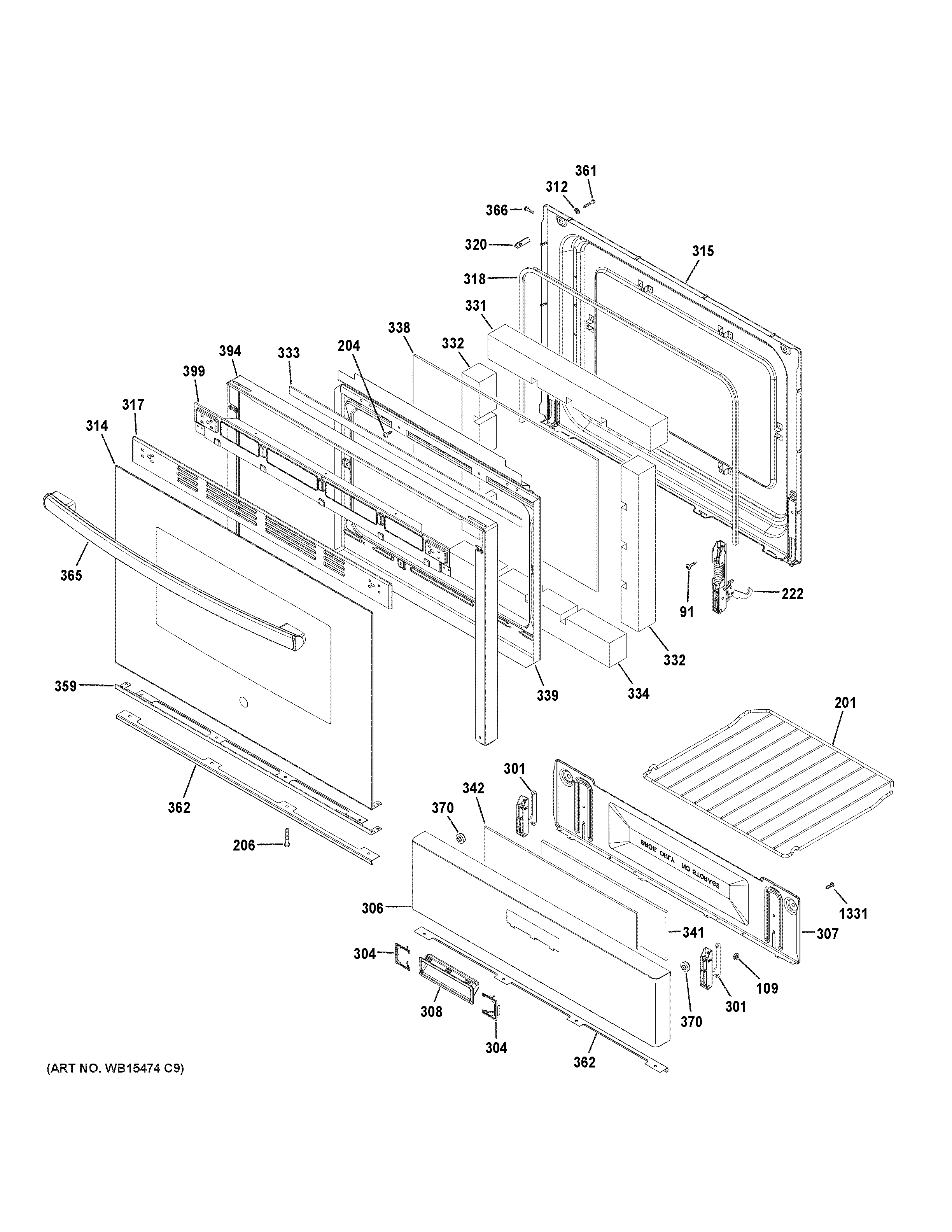 Door & drawer parts