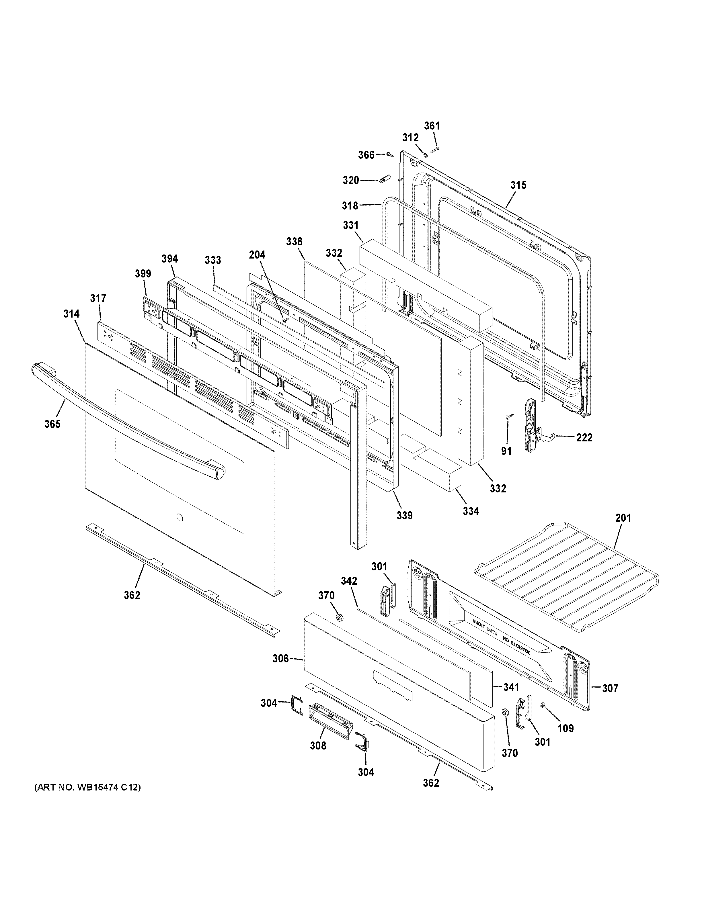 Door & drawer parts