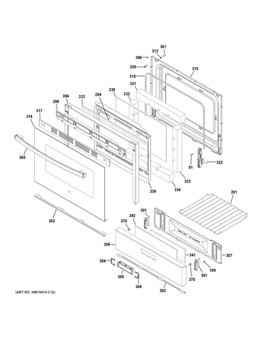 Door & drawer parts