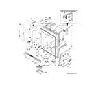 GE GDF450PSRASS body parts diagram