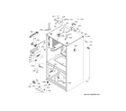 GE PFD28KBLOTS case parts diagram