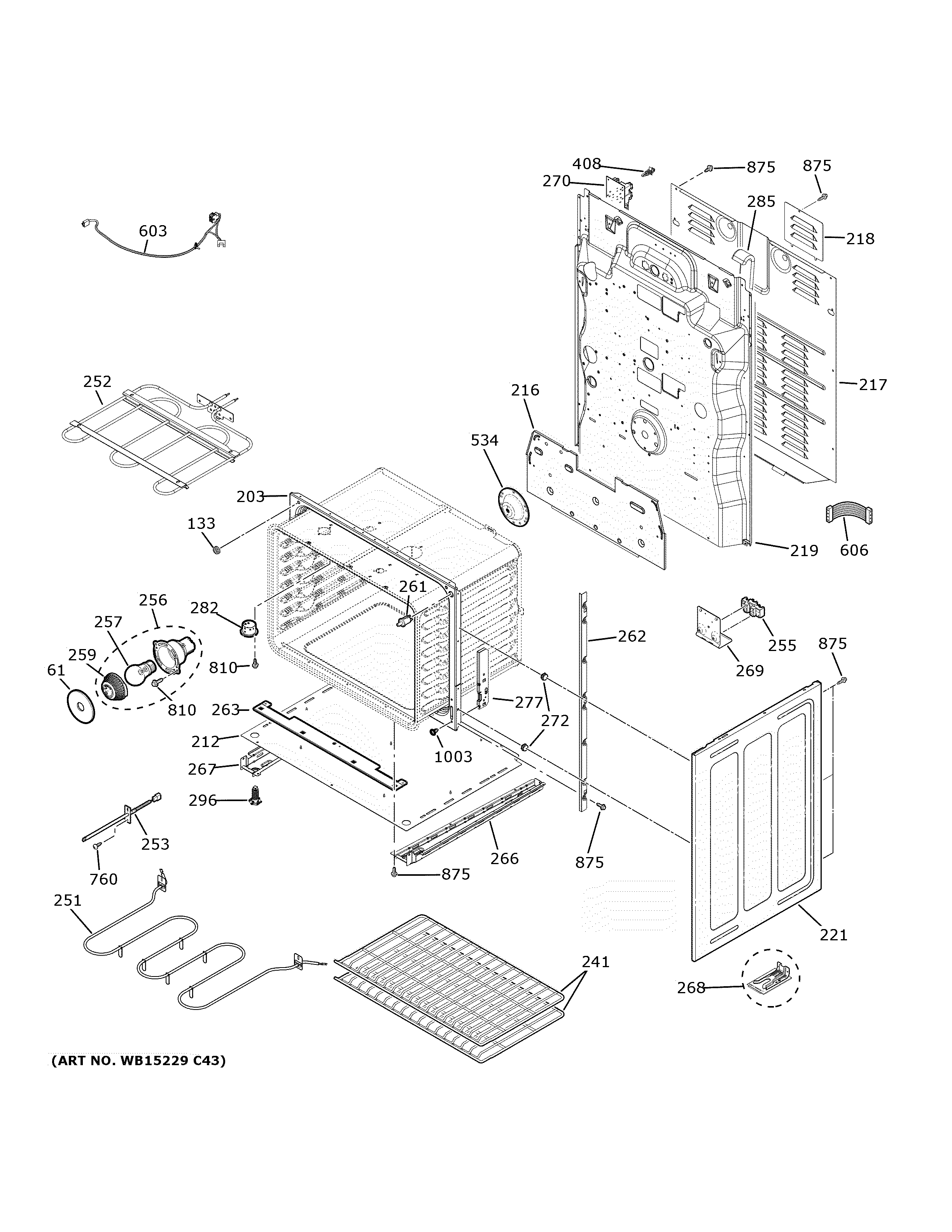 Lower oven