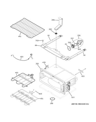 Upper oven