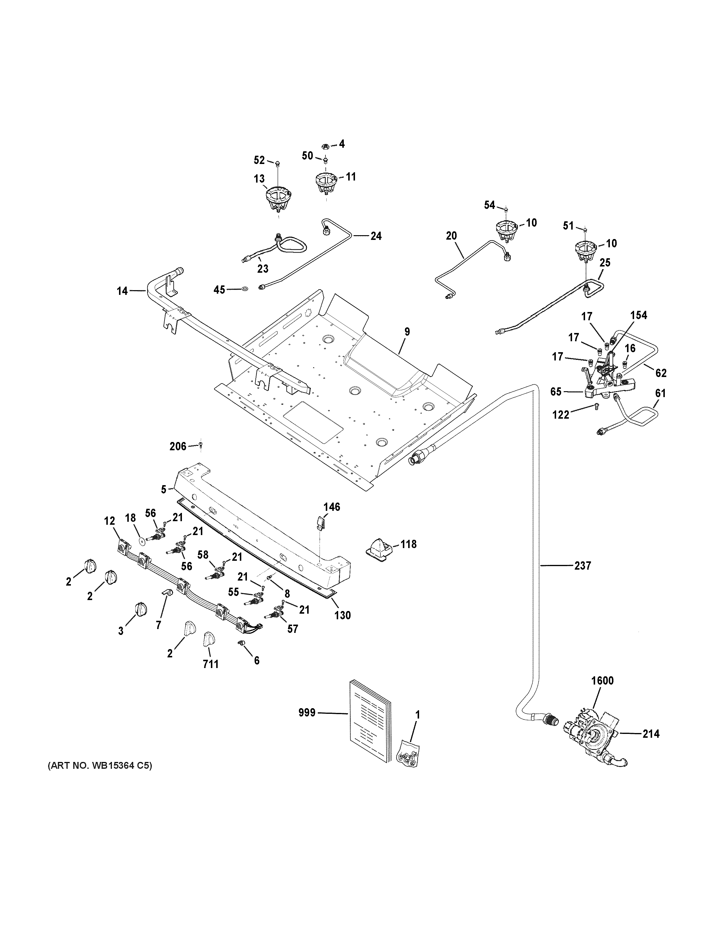Gas & burner parts
