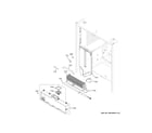 GE GYE22GMNHES fresh food section diagram