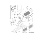 GE GYE22GMNHES machine compartment diagram