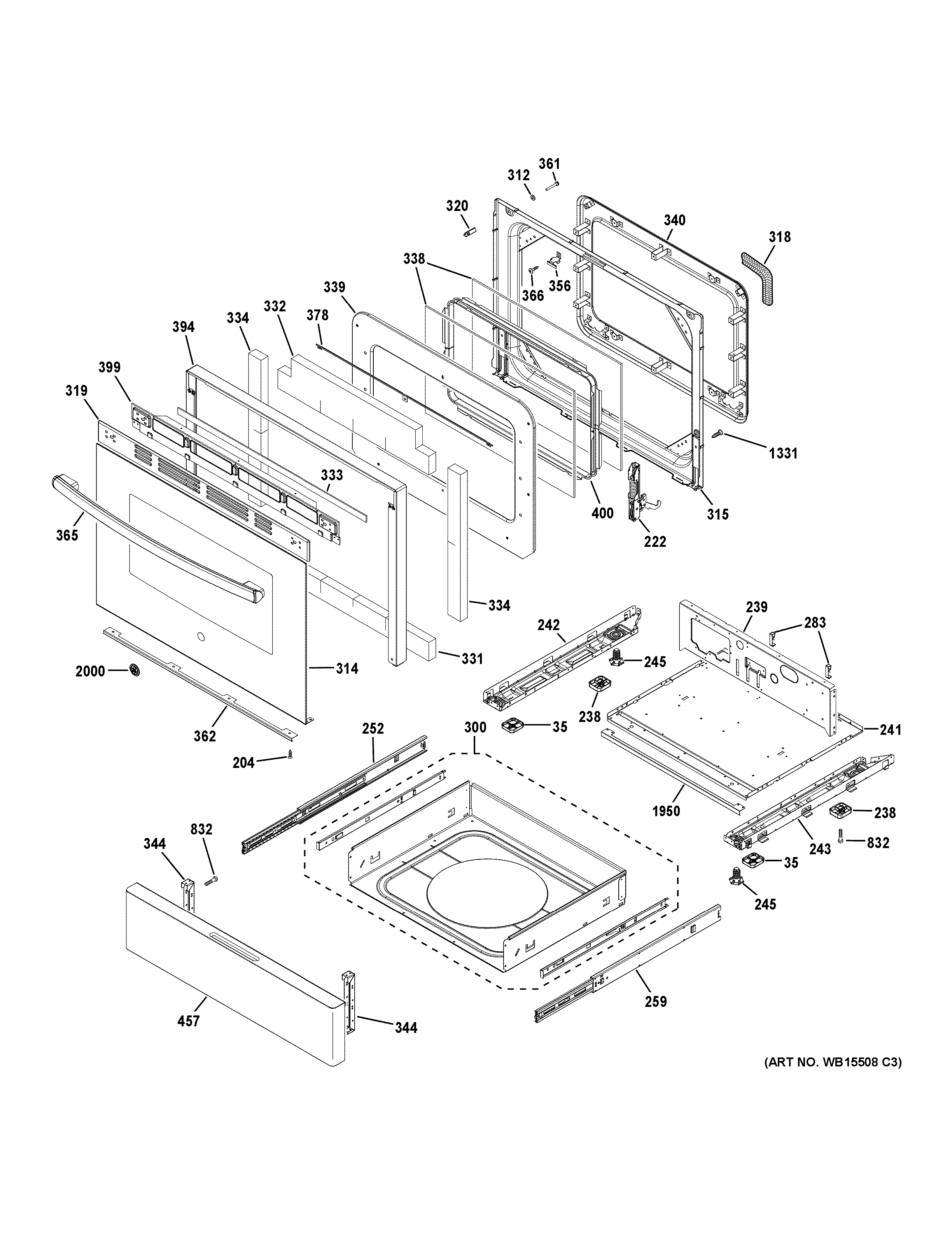 Door & drawer parts