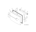 GE PYD22KYNHFS freezer door diagram