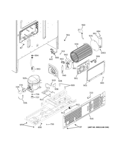 Machine compartment
