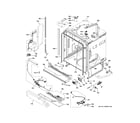 GE PDT785SBN5TS body parts (1) diagram