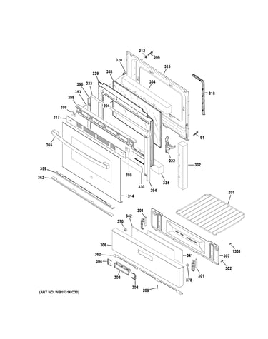 Door & drawer parts