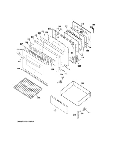 Door & drawer parts