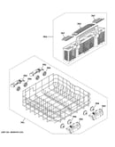 Lower rack assembly