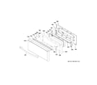 GE PGS960YP2FS upper door diagram