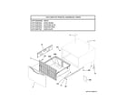 GE GFP1528PNRS pedestal diagram