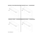 GE CTS90DP4N1W2 cafe customization diagram