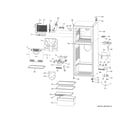 Haier HA10TG21CSS cabinet diagram