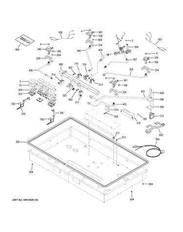 Gas & burner parts