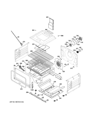 Lower oven