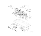 GE ZDP486NDT1SS gas & burner parts diagram