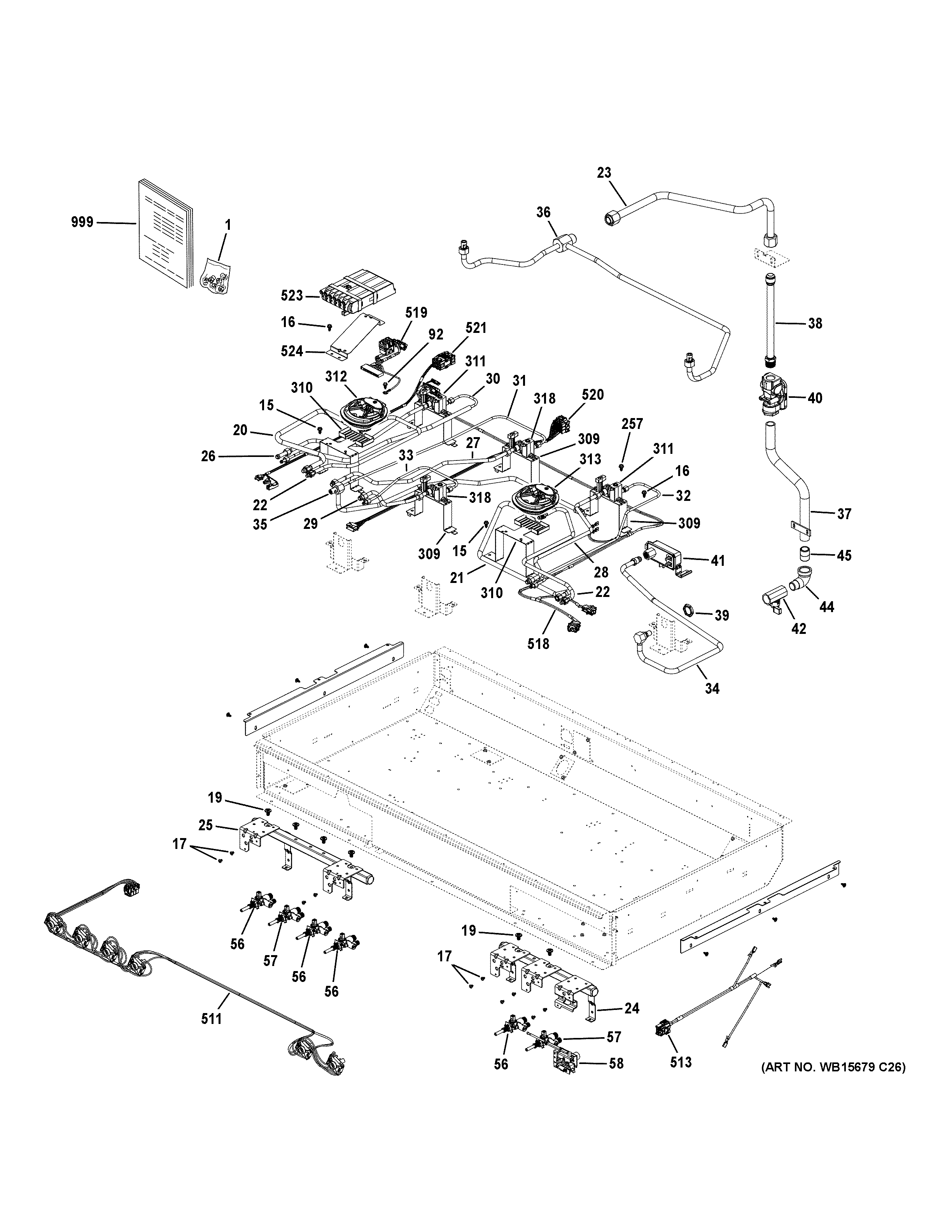 Gas & burner parts