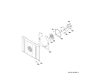 GE ZDP486NDT1SS large convection fan diagram