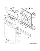 Escutcheon & door assembly