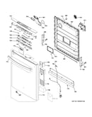 Escutcheon & door assembly