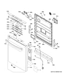 Escutcheon & door assembly