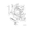 GE GDT535PSMBSS body parts diagram