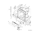 GE GDT535PGR0WW body parts diagram