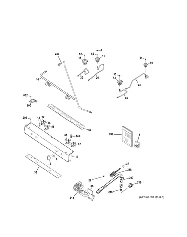 Gas & burner parts