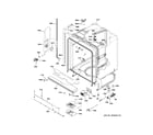 GE GDT630PFM5DS body parts (1) diagram