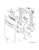 Escutcheon & door assembly