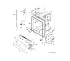 GE GDP630PYR0FS body parts (1) diagram