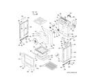 GE JGS760DP4WW body parts diagram