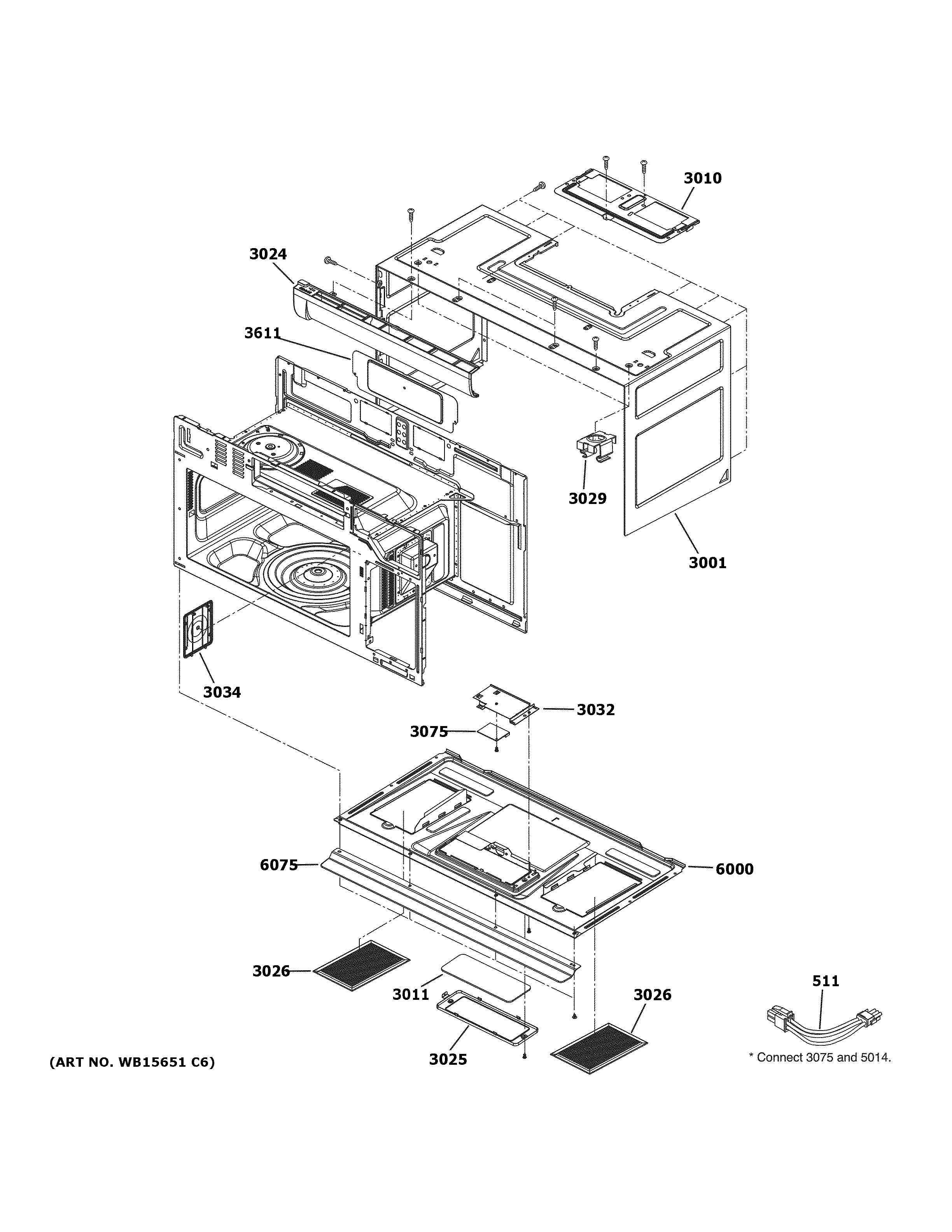 Oven cavity parts