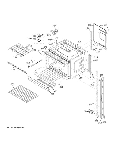 Upper oven
