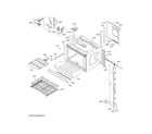 GE JKD5000DN1WW upper oven diagram