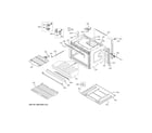 GE JKD5000SN1SS lower oven diagram