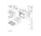 GE PTD9000SN1SS upper oven diagram