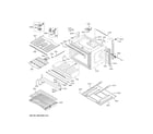 GE PTD700RSN1SS lower oven diagram