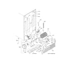 GE GZS22DMJXFES machine compartment diagram