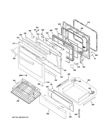 Door & drawer parts