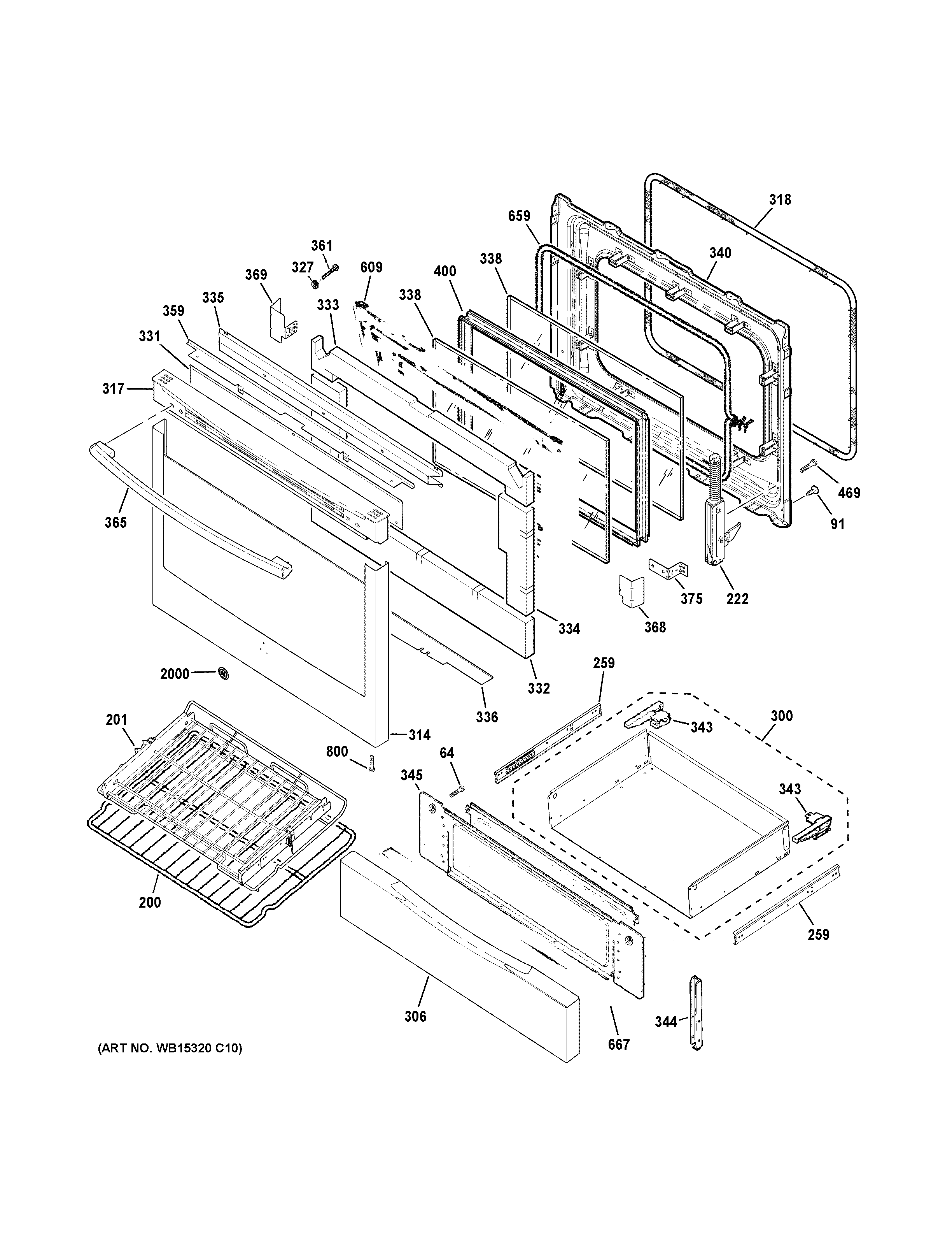 Door & drawer parts