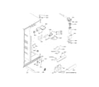 GE GSS25CGHWCBB fresh food section diagram