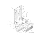 GE GSE25GYPECFS machine compartment diagram