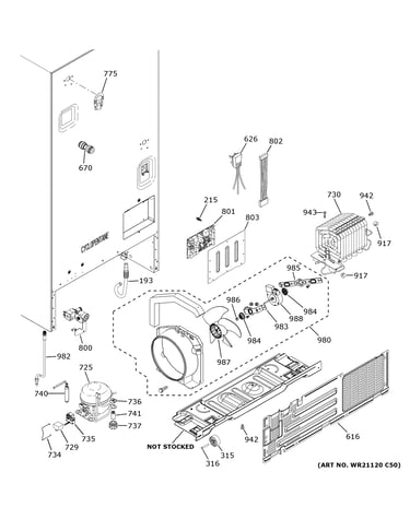 Machine compartment
