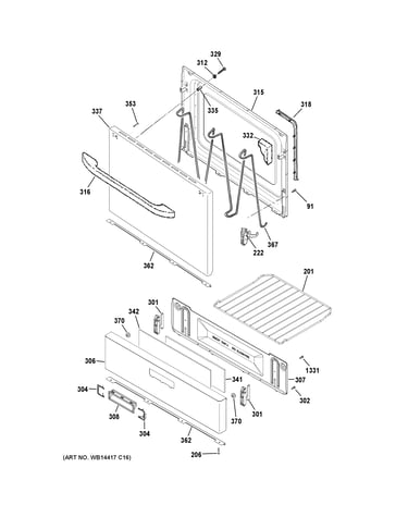 Door & drawer parts