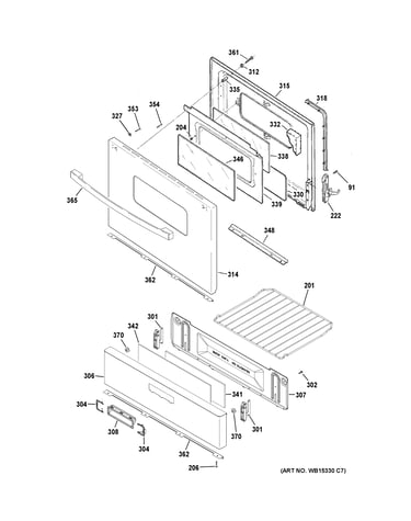 Door & drawer parts